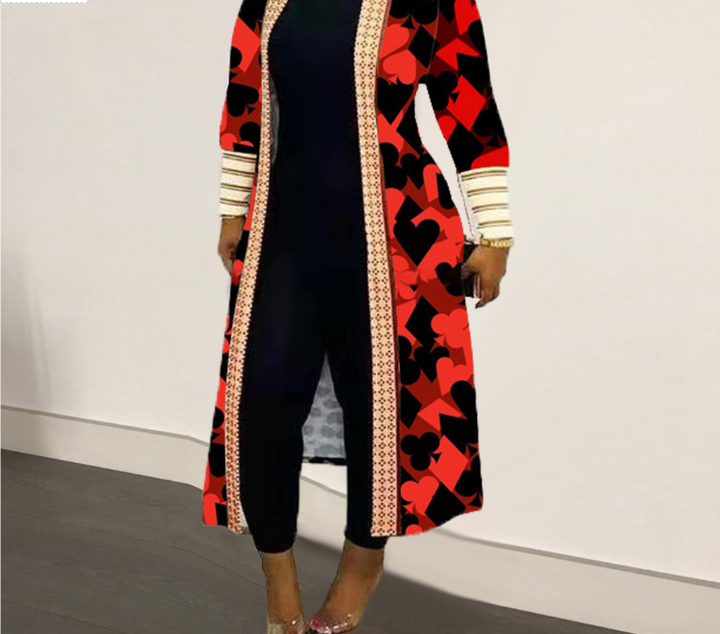 Women's ankle length sweater