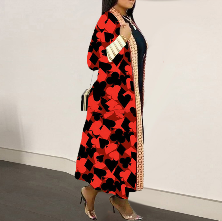 Women's ankle length sweater