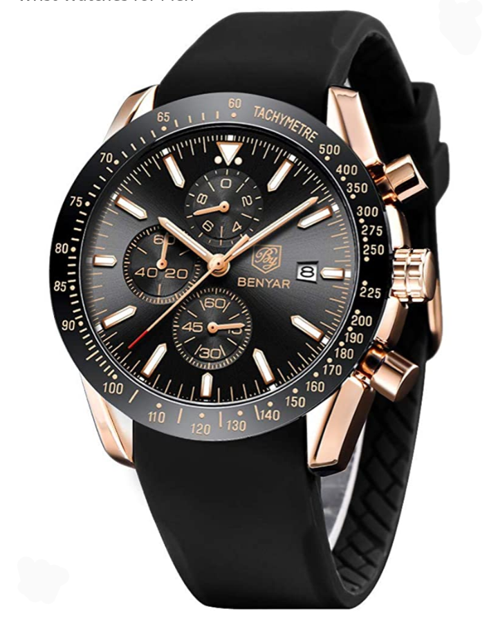 Men's business wristwatch