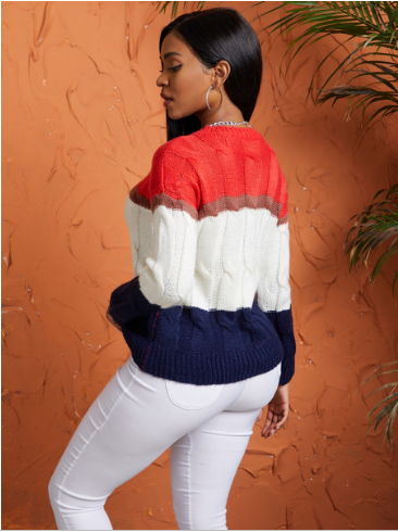 Thick knitted women's