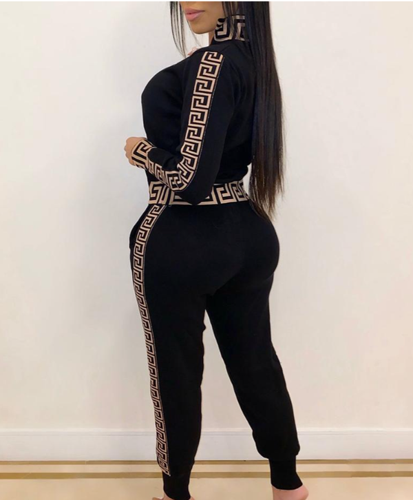 Designer inspired greek pattern