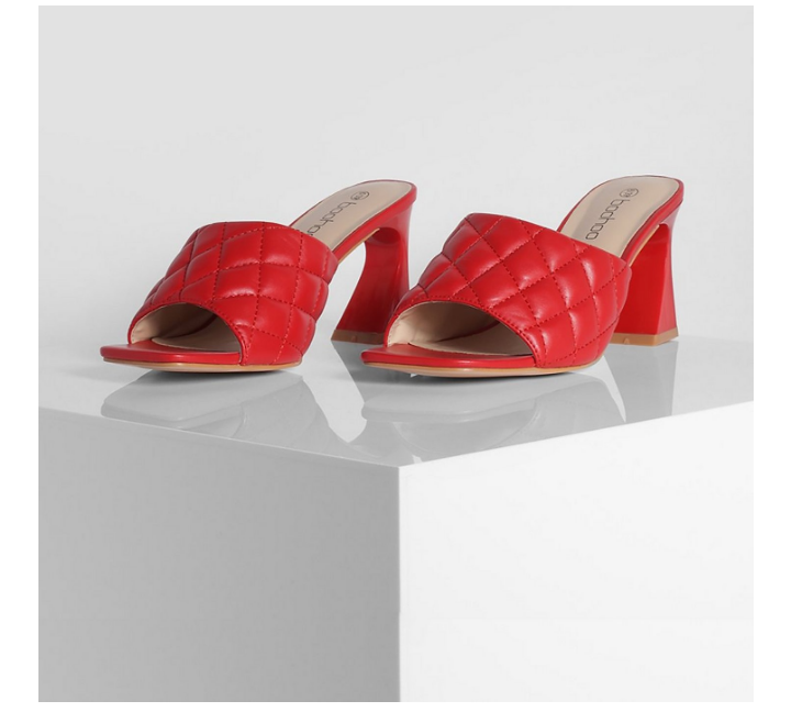 Block heal mule slide