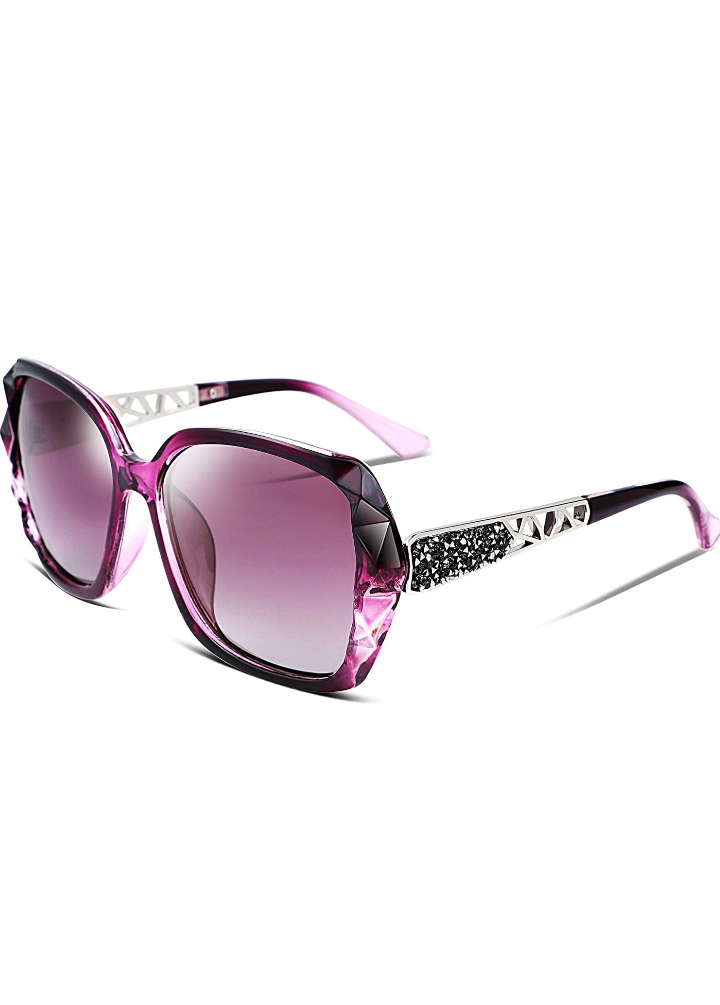 Filtered glare protection shades