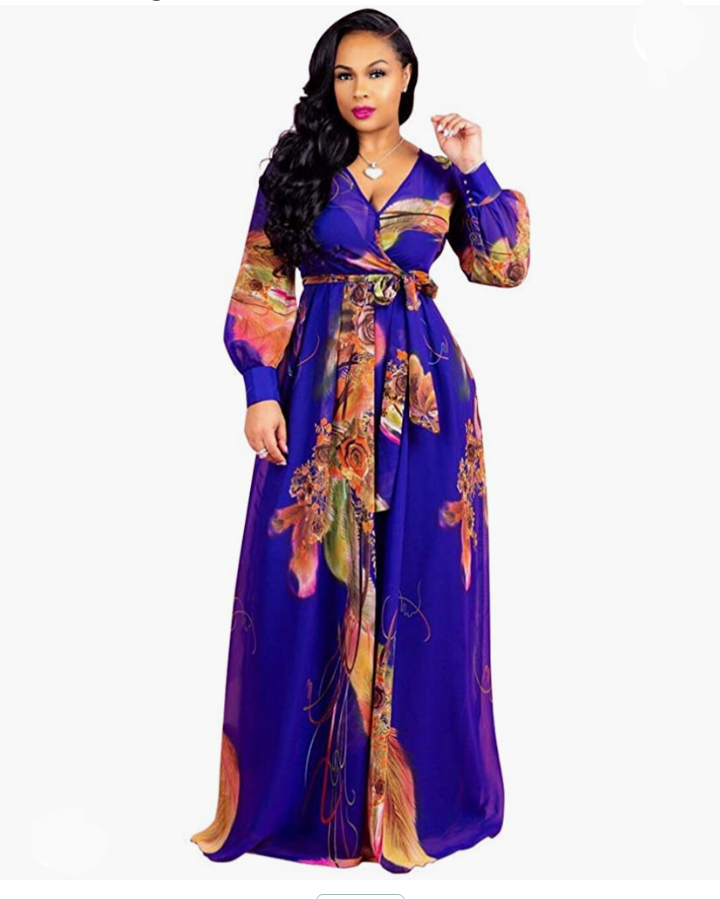 Boho maxi summer dress